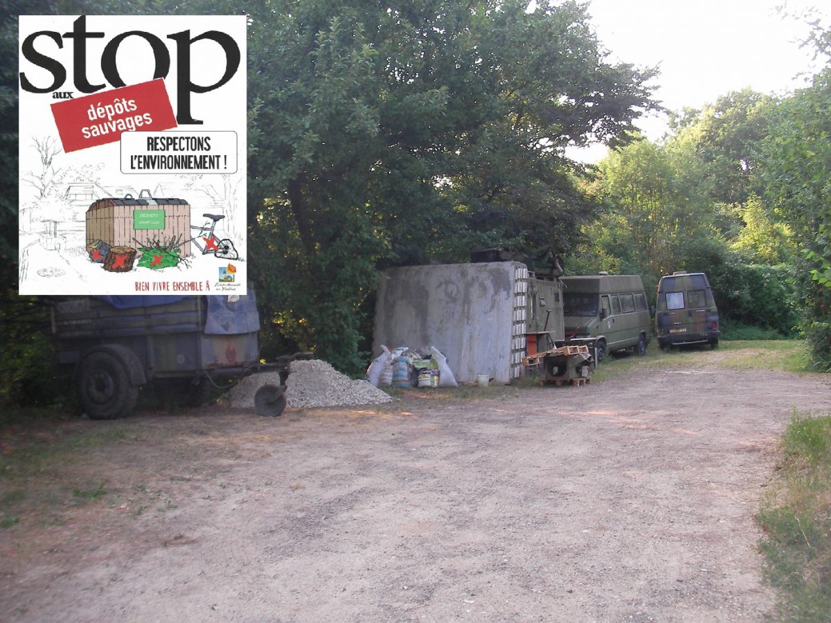 Chemin de la Pente des Ruisseaux: premier « Képi d&rsquo;âne » pour la police municipale ? première « Echarpe d&rsquo;âne » pour notre maire ?