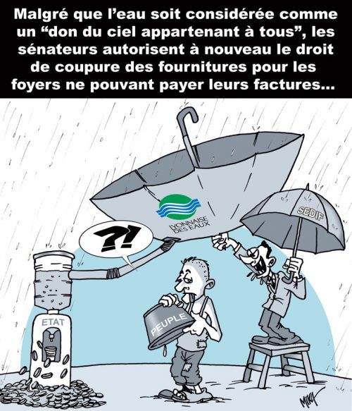 SIAEP: coupe l&rsquo;eau avant même de connaitre votre nom !